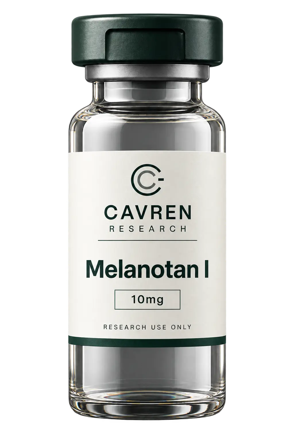Cavren Research laboratory vial, Melanotan I, 10mg