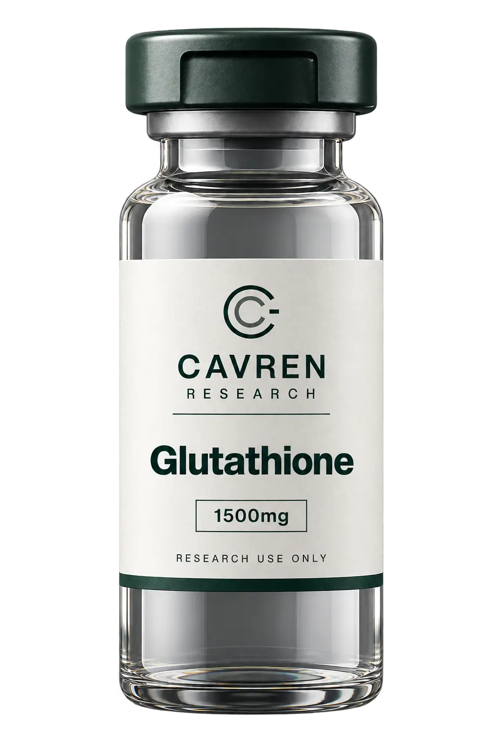 Cavren Research laboratory vial, Glutathione, 1500mg
