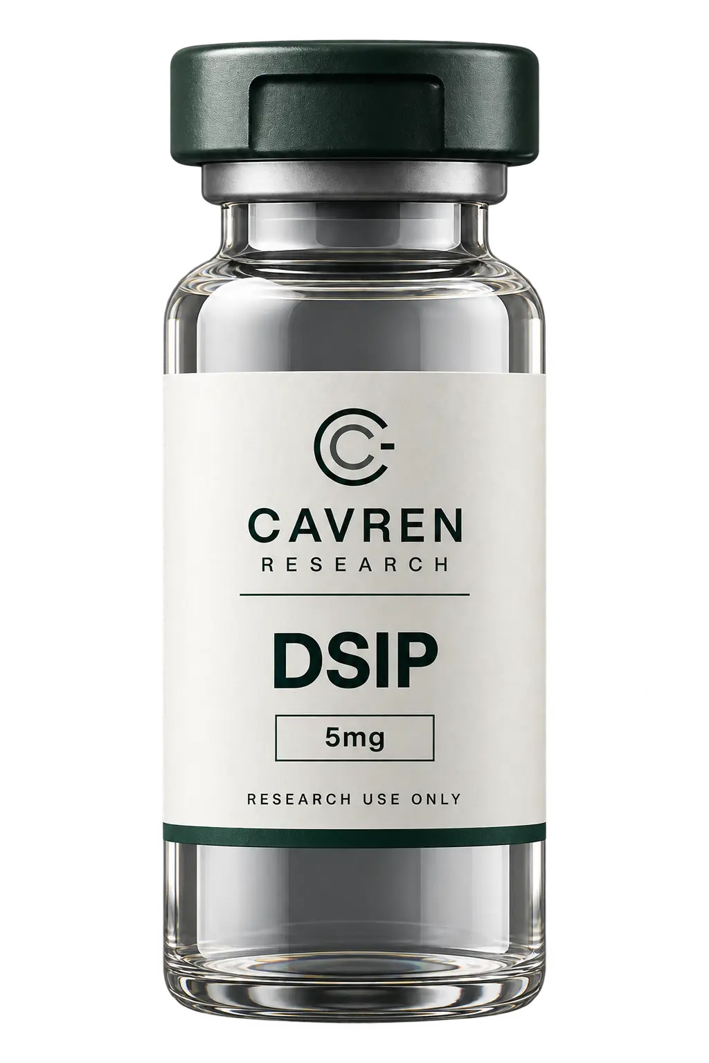 Cavren Research laboratory vial, DSIP, 5mg